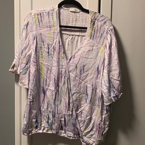 Woman’s tye dye top